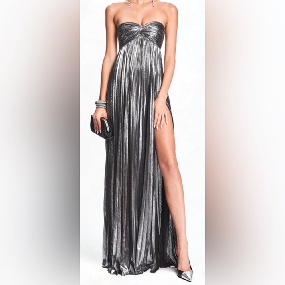 zoa dress retrofete - gunmetal color - size XS
